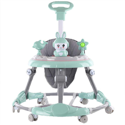 Baby Walker with handle| مشاية دائري بلاستيك شكل ارنوب خلف بأيد