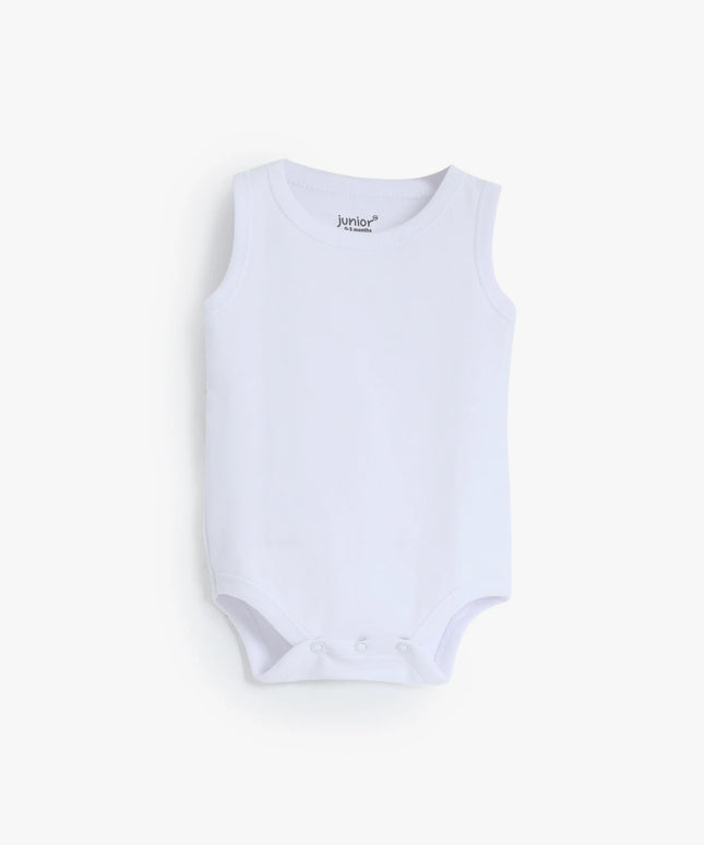 Junior Sleeveless bodysuit Pack of 3 7213-85 - 2