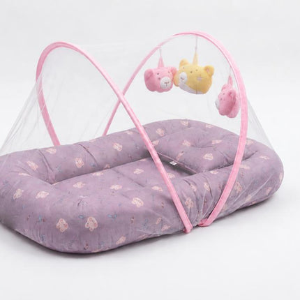 Cozy Baby Nest dark pink| بيبى نيست مريح