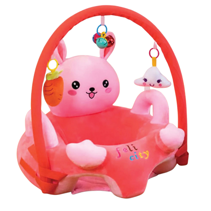 Baby learn Seat Chair with toys | مسند تعليم جلوس مع العاب