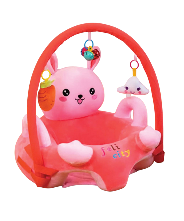 Baby learn Seat Chair with toys | مسند تعليم جلوس مع العاب