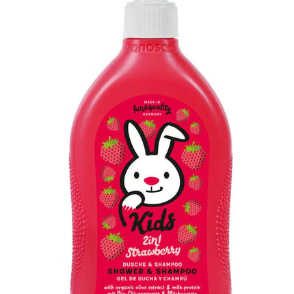 Sanosan Kids Shampoo & Shower Strawberry (SLS Free) 400ml