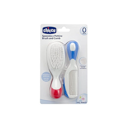 Chicco New Brush and Comb Nylon | فرشاة ومشط نايلون جديد من تشيكو