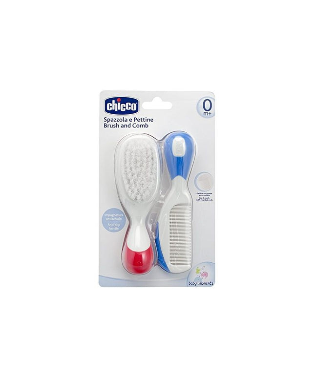 Chicco New Brush and Comb Nylon | فرشاة ومشط نايلون جديد من تشيكو