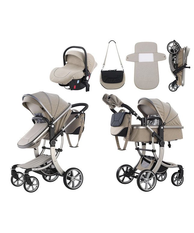 Kidilo Stroller G600 + Car seat | عربة أطفال كيديلو G600 + مقعد سيارة
