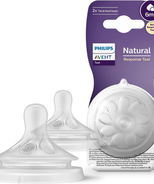 Philips Avent Natural Response Nipple Flow 5 (6M+) - 2 Pack