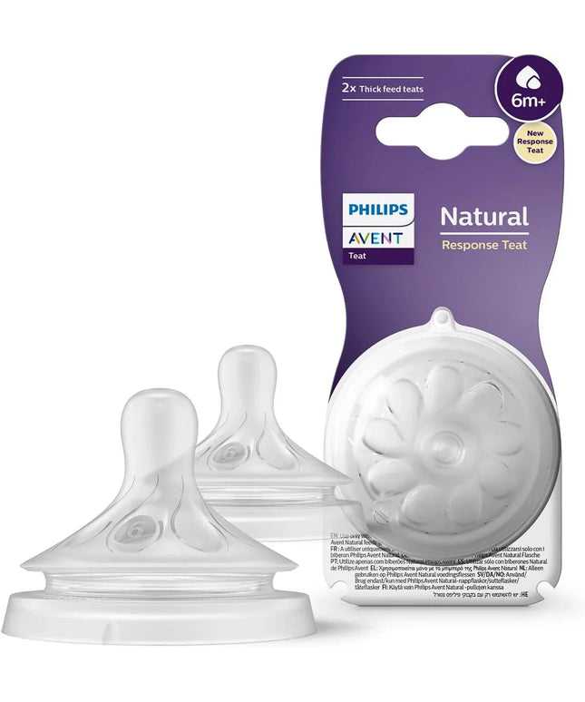 Philips Avent Natural Response Nipple Flow 5 (6M+) - 2 Pack
