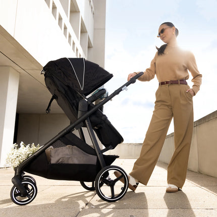 Evenflo Shyft Intuiti+ Travel System Featuring Revolve180 LiteMax NXT Preemie and Infant Car Seat with SensorySoothe