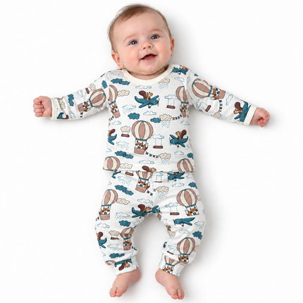Katjie bodysuit printed air balloon  shape 235