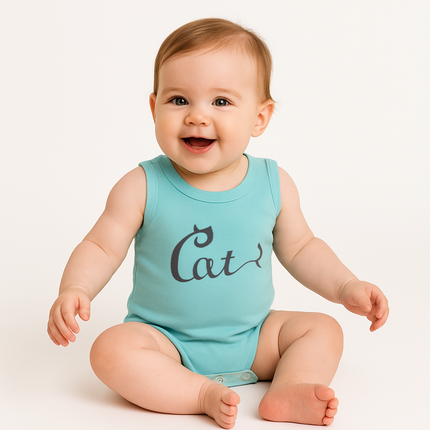 Junior Baby Bodysuit Sleeveless Baby Girl - Pink, Blue,Beige