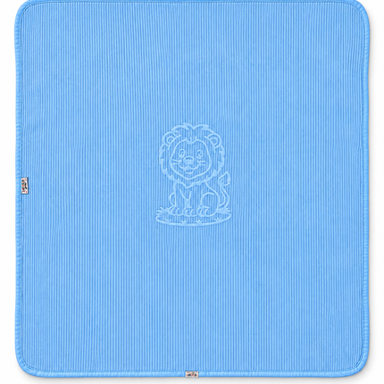 Lion Hooded Baby Blanket – كوفرتة أطفال بغطاء رأس بتصميم الأسد
