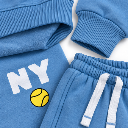 طقم سويت شيرت وجوجر للأطفال NY Tennis