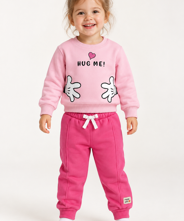 Hug Me Baby Sweatshirt & Jogger Set - 2