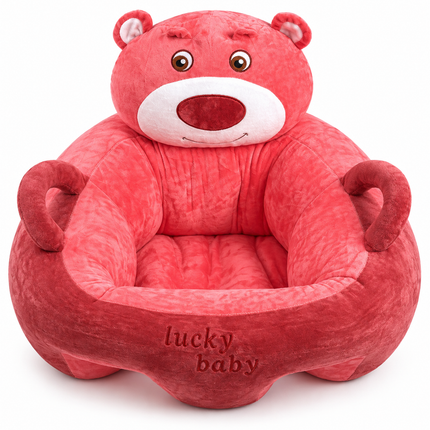 Lucky Baby Bear Learn Seat – مسند تعليم الجلوس للأطفال بتصميم الدبدوب Lucky Baby