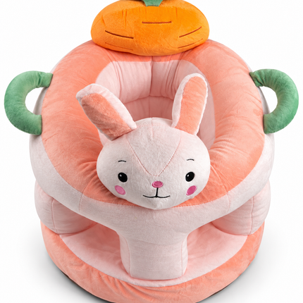 Bunny & Carrot Baby Learn Seat – مسند تعليم الجلوس للأطفال بتصميم الأرنب والجزر
