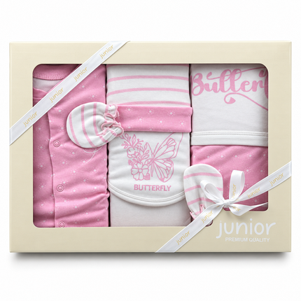 Junior Gift Box Set Baby girl- 5 Pieces 4-1061-18