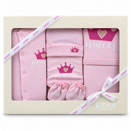 Junior Gift Box Set Baby girl- 5 Pieces 4-1061-08