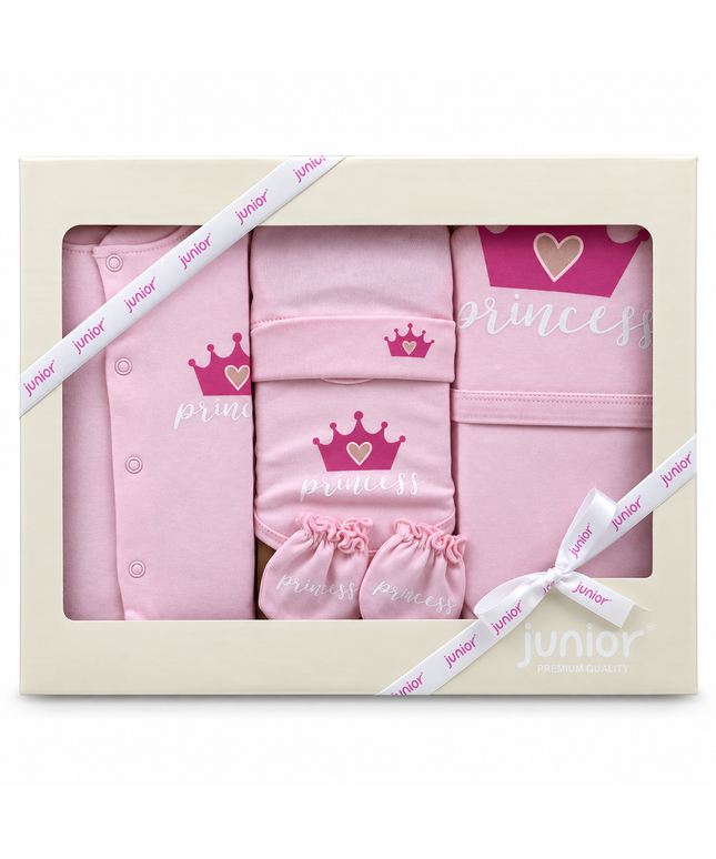 Junior Gift Box Set Baby girl- 5 Pieces 4-1061-08