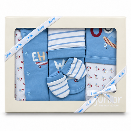 Junior Gift Box Set Baby boy- 5 Pieces 4-1061-19