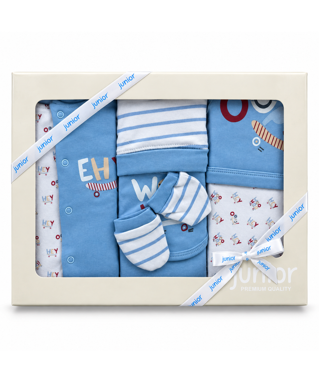 Junior Gift Box Set Baby boy- 5 Pieces 4-1061-19