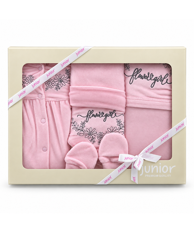 Junior Gift Box Set Baby girl- 5 Pieces 4-1061-21