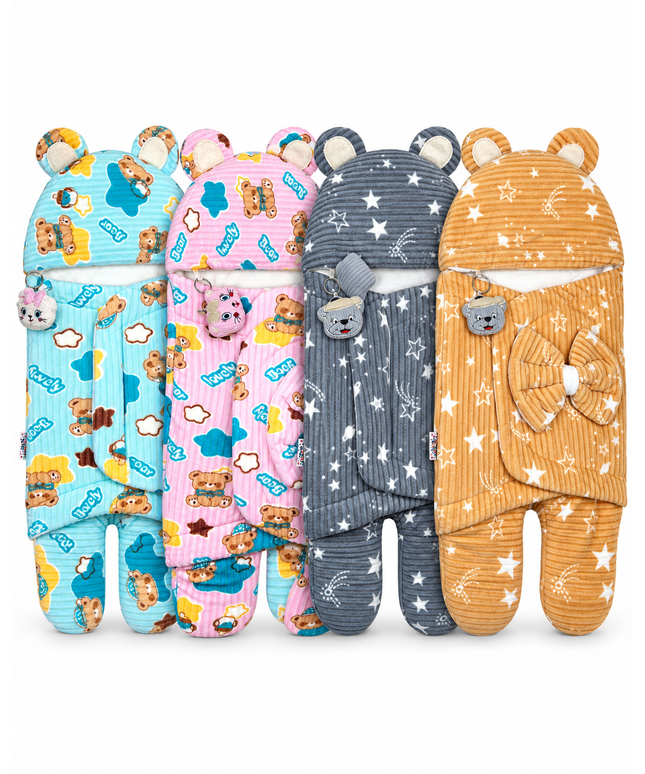 CozyNest Printed Baby Wrap