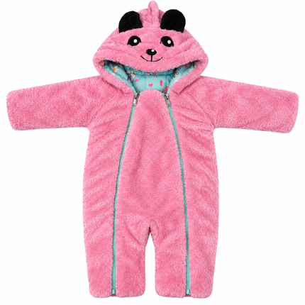 Bebic Baby Winter Romper double face rainbow and flower 12145