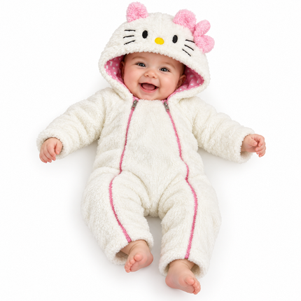 Bebic Baby Winter Romper double face hello kitty 11963
