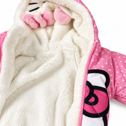 Bebic Baby Winter Romper double face hello kitty 11963