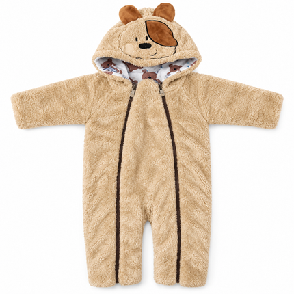 Bebic Baby Winter Romper double white bear 12159
