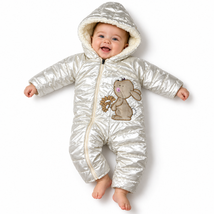 Bebic Baby Winter Romper double rabbit 12580