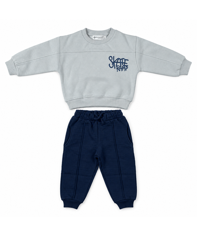 Exina Baby sweatshirt & jogger set skate ramp