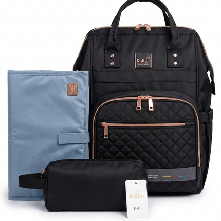 Kidilo All-in-One Diaper Bag-حقيبة أطفال