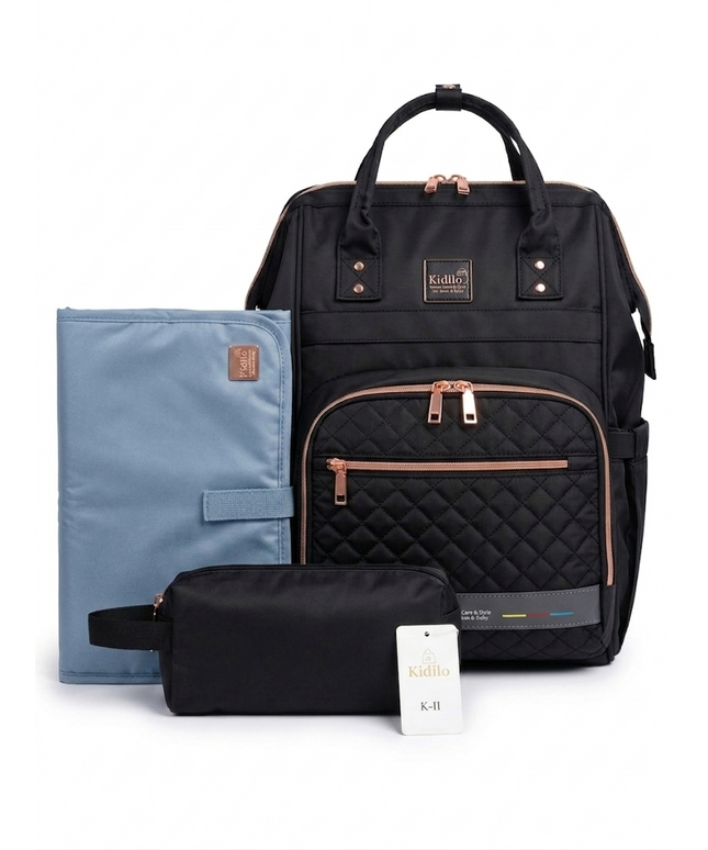 Kidilo All-in-One Diaper Bag-حقيبة أطفال