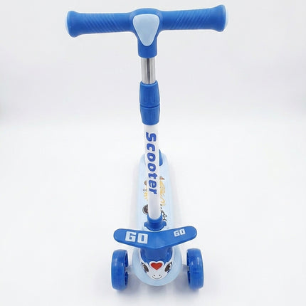 Kids 3-Wheel Adjustable Scooter Airplane shape| سكوتر أطفال 3 عجلات بمقود قابل لتعديل الارتفاع