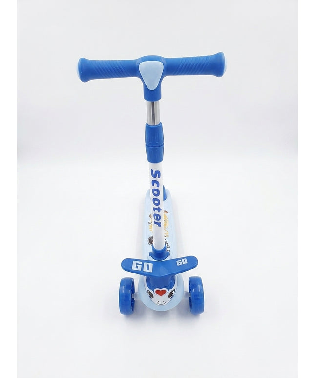 Kids 3-Wheel Adjustable Scooter Airplane shape| سكوتر أطفال 3 عجلات بمقود قابل لتعديل الارتفاع