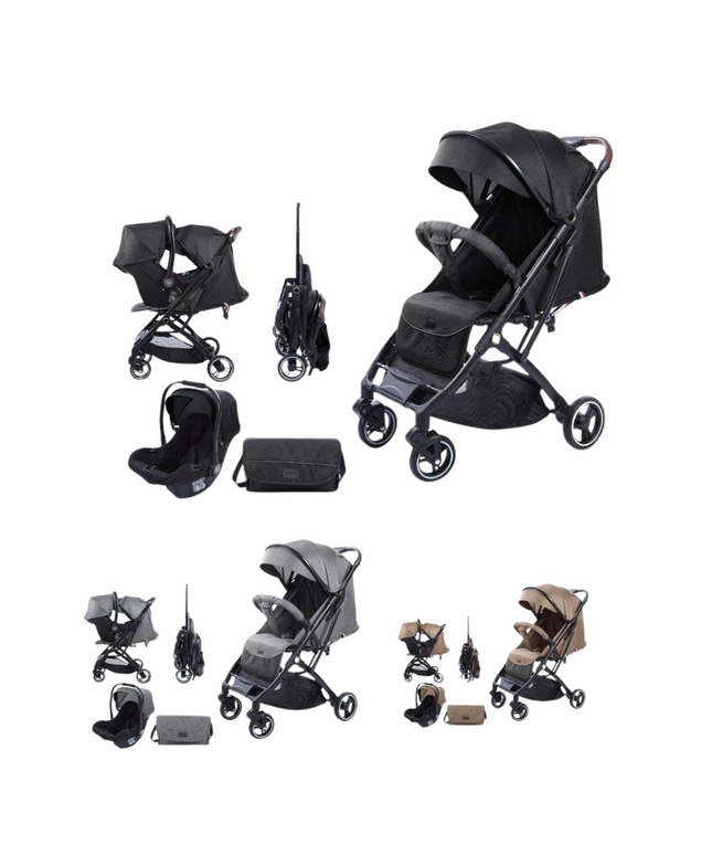 Burbay Stroller + Carseat dm067 عربة الأطفال Burbay مع مقعد السيارة DM067