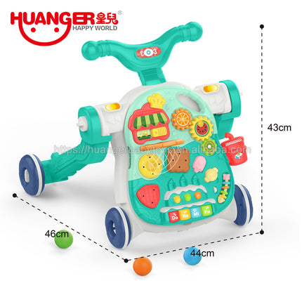 Baby Walker 4 in 1 HE0816| مشيئة الأطفال متعددة الوظائف (4 في 1)