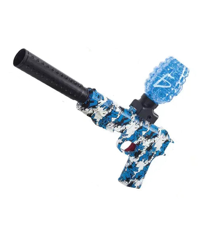 Gel Blaster Toy Gun with Silencer | مسدس جل بلاستر بكاتم صوت