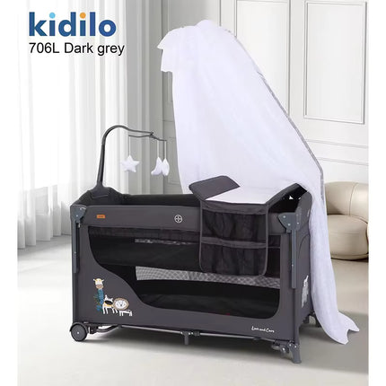 Kidilo Baby Bed T706L| سرير أطفال كيديلو T706L