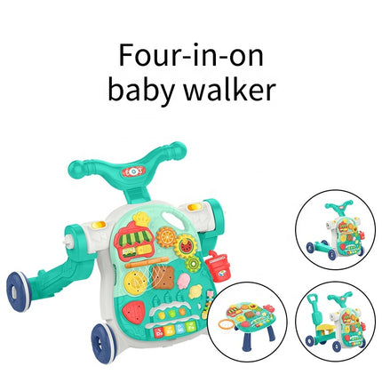 Baby Walker 4 in 1 HE0816| مشيئة الأطفال متعددة الوظائف (4 في 1)