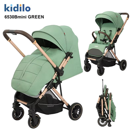 kidilo stroller 6530B mini with cover - green - 2