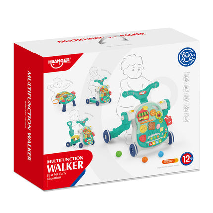 Baby Walker 4 in 1 HE0816| مشيئة الأطفال متعددة الوظائف (4 في 1)