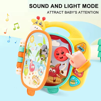 كتاب موسيقى تعليمي للأطفال بشكل زرافة - Giraffe Musical Learning Book
