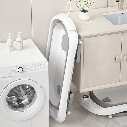 Silicone Baby Bathtub with Thermometer 6877 |  بانيو استحمام ب ترمومتر