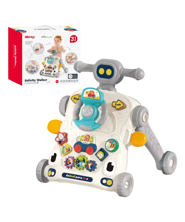 3-in-1 Activity Walker 6043 + 6042 - grey