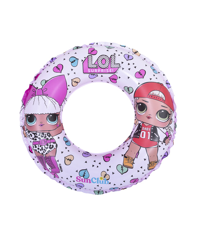 LOL Surprise Inflatable Swim Ring Float | عوامة سباحة قابلة للنفخ بتصميم LOL Surprise