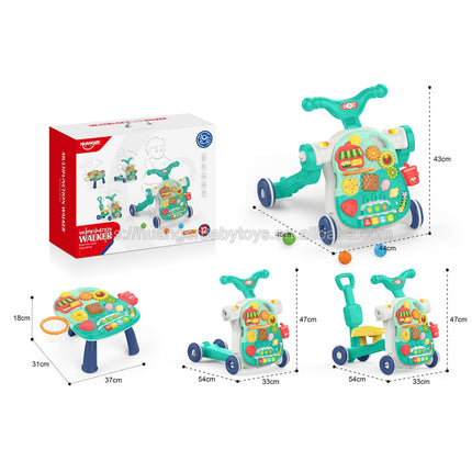 Baby Walker 4 in 1 HE0816| مشيئة الأطفال متعددة الوظائف (4 في 1)