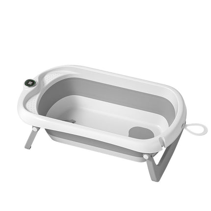Silicone Baby Bathtub with Thermometer 6877 |  بانيو استحمام ب ترمومتر