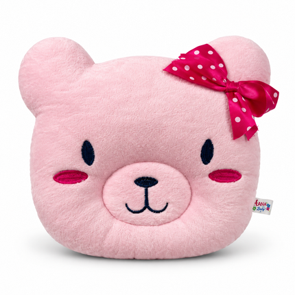 Hana Baby Pillow pink bear